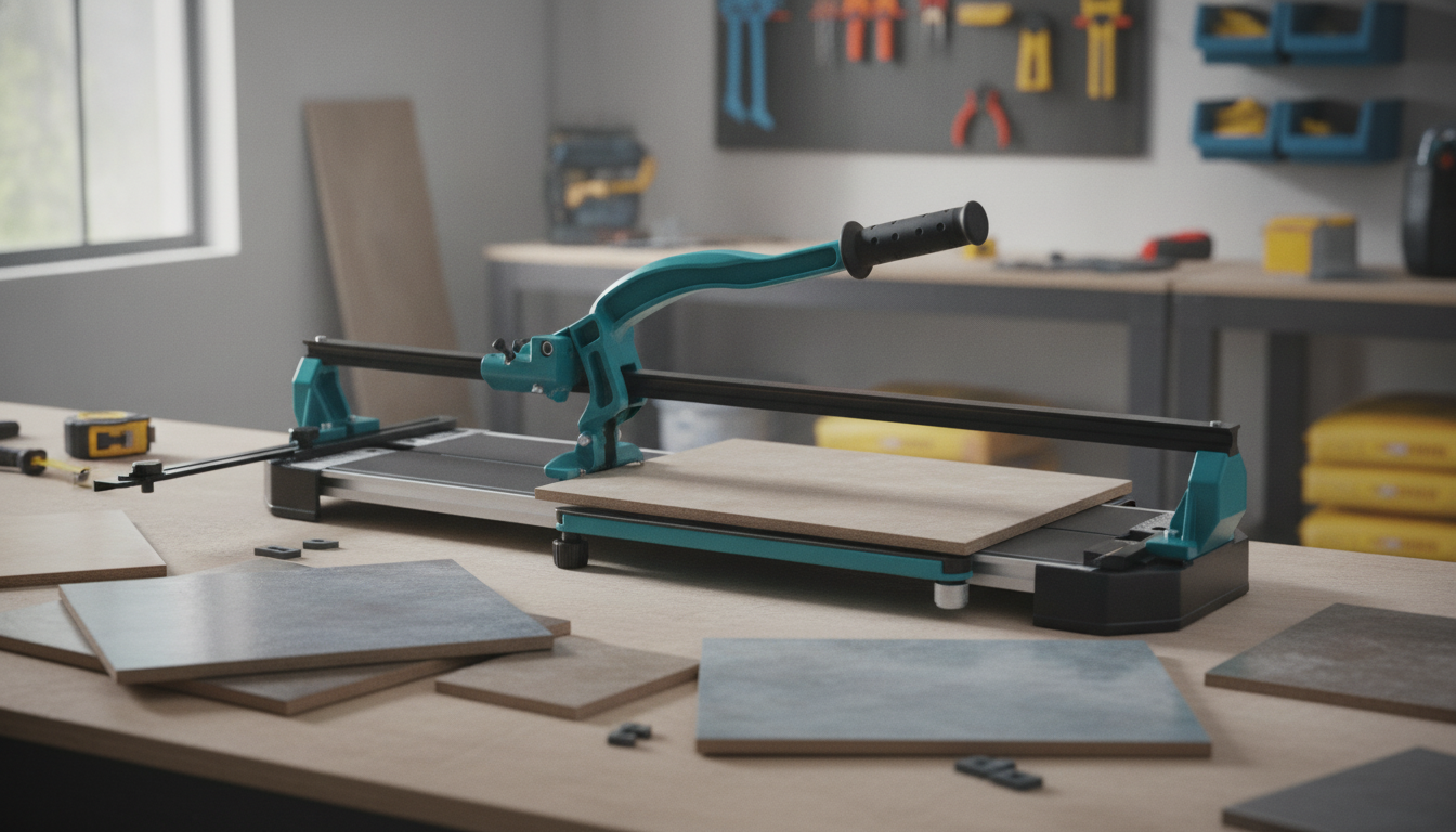 24-Inch Manual Tile Cutter: Clean Cuts in Ceramic & Porcelain