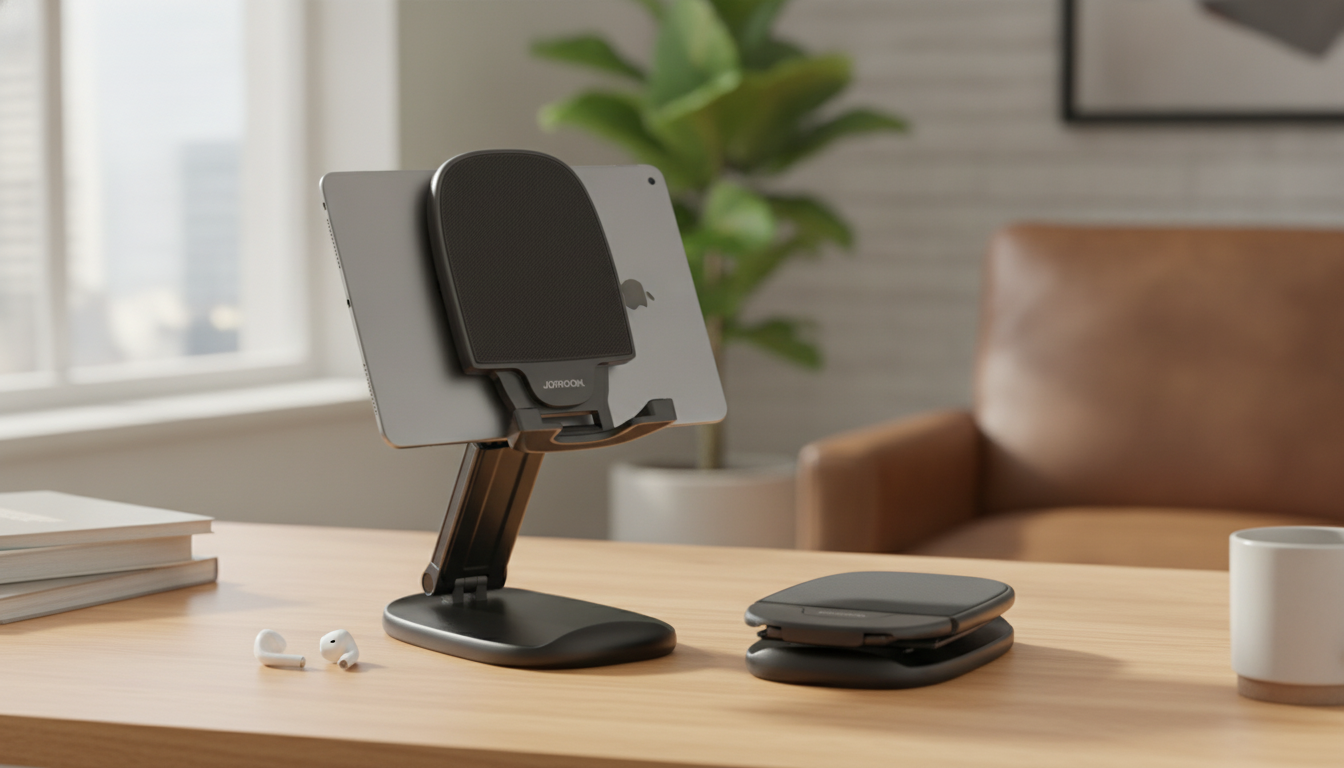 Foldable iPhone & iPad Stand (4.7–11 in): Better Angles