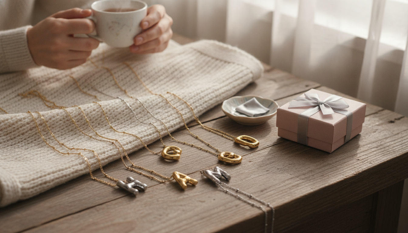 Personalized Balloon Letter Necklace: Style, Gifts & Care