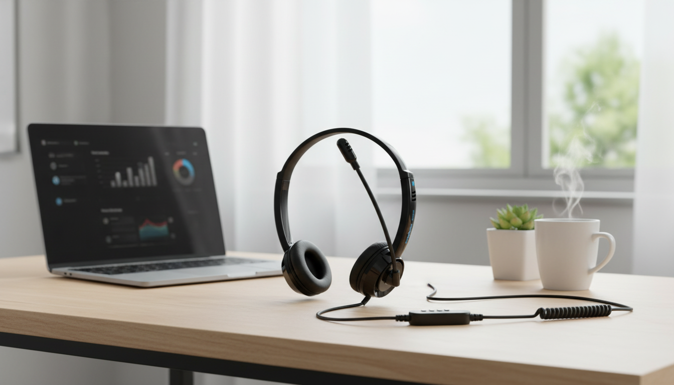 USB or 3.5mm Wired Headset Mic: Setup & Comfort Tips