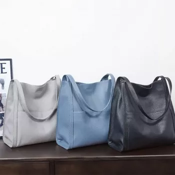 Large Cowhide Leather Tote: Capacity, Quality & Care