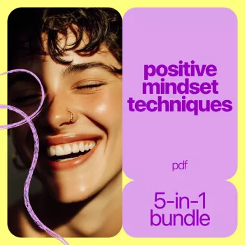 5-Minute Positive Mindset Bundle for Daily Self-Talk